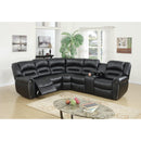 Poundex Power Reclining Sectional F86612 IMAGE 1
