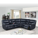 Poundex Power Reclining Sectional F86614 IMAGE 1