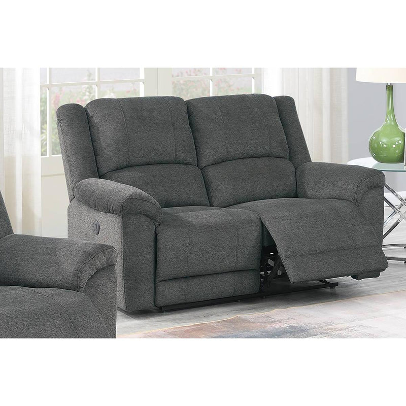 Poundex Power Reclining Loveseat F86212 IMAGE 1