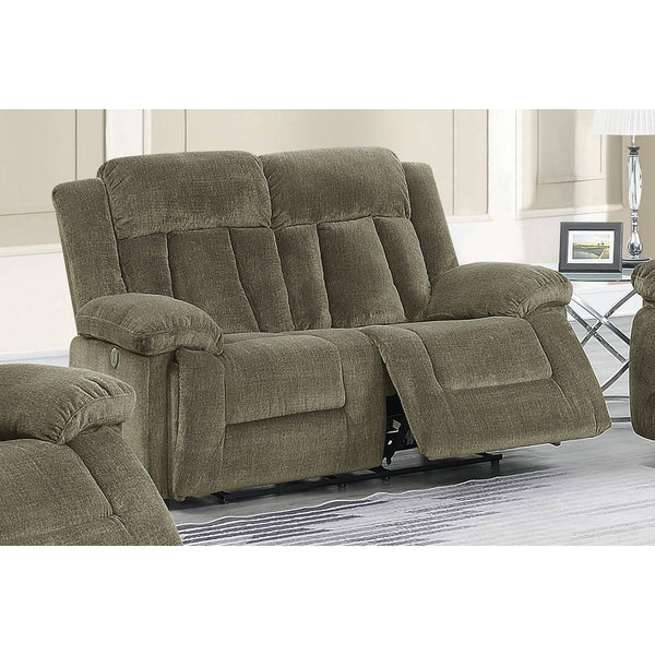 Poundex Power Reclining Loveseat F86208 IMAGE 1