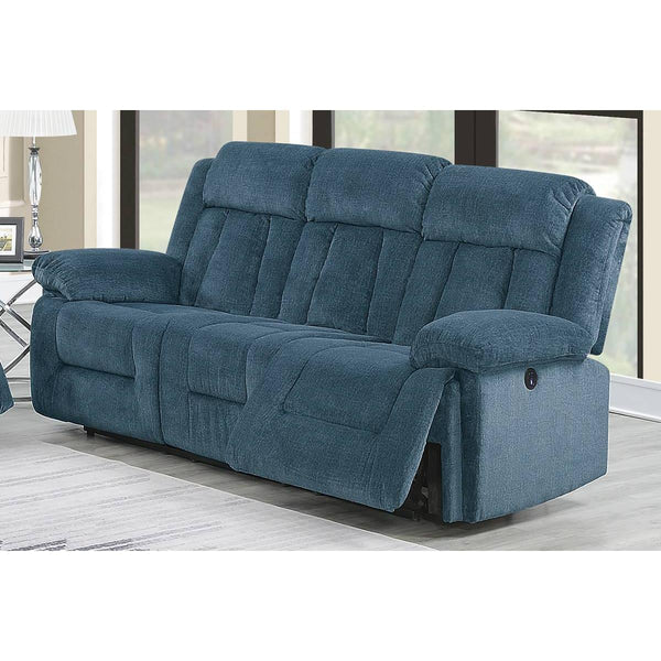 Poundex Power Reclining Sofa F86206 IMAGE 1
