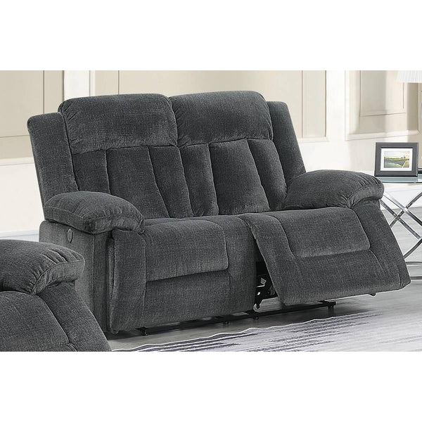 Poundex Power Reclining Loveseat F86202 IMAGE 1