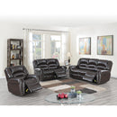 Poundex F86268 Power Reclining Loveseat IMAGE 2