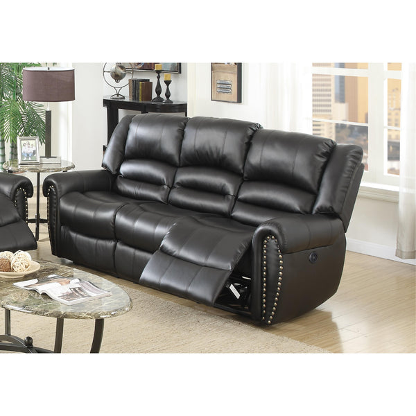 Poundex Power Reclining Sofa F86266 IMAGE 1