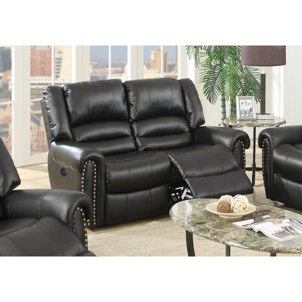 Poundex Power Reclining Loveseat F86265 IMAGE 1