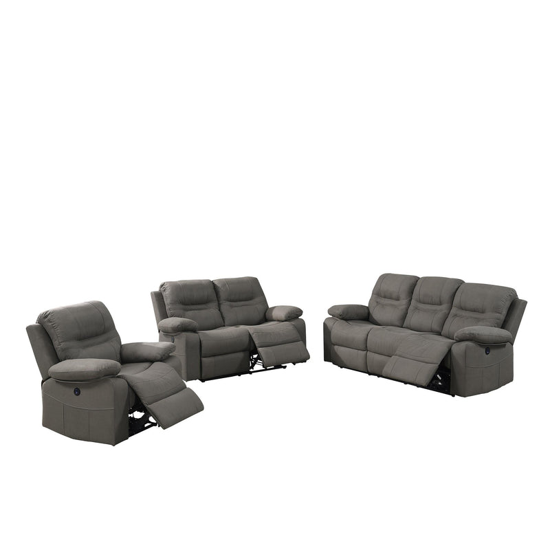 Poundex F86243 Power Reclining Sofa IMAGE 3