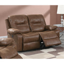 Poundex Power Reclining Loveseat F86245 IMAGE 1