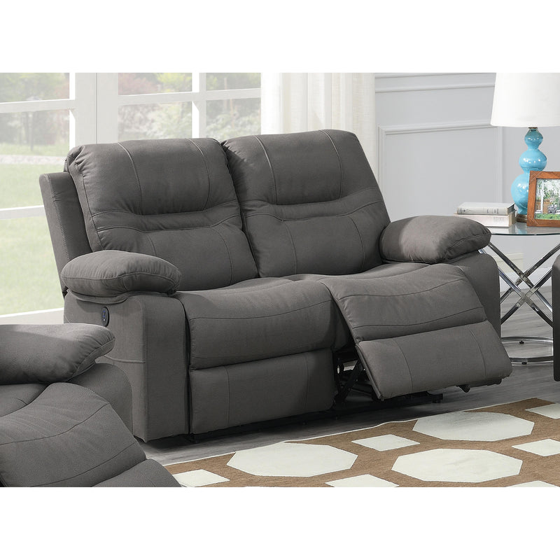 Poundex Power Reclining Loveseat F86242 IMAGE 1