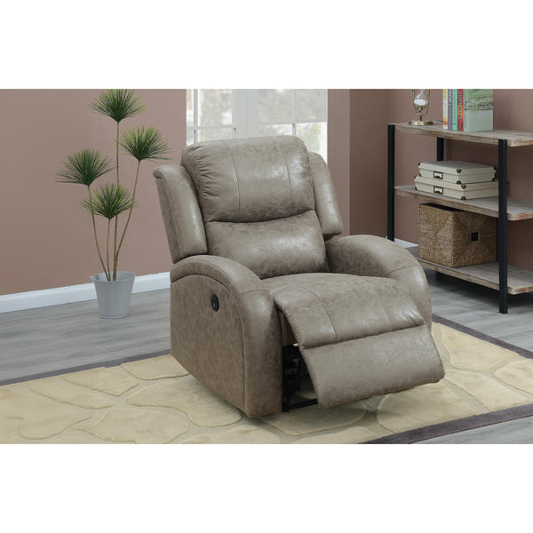 Poundex Power Recliner F86022 IMAGE 1