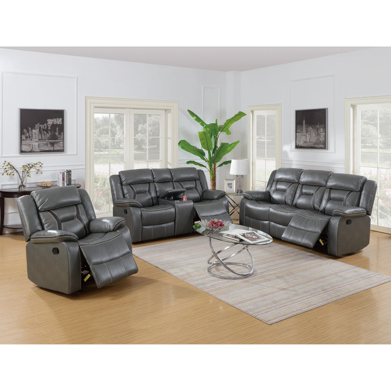 Poundex F6798 Motion Sofa IMAGE 2
