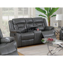 Poundex Reclining Loveseat F6797 IMAGE 1