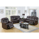 Poundex F6796 Glider Recliner IMAGE 2