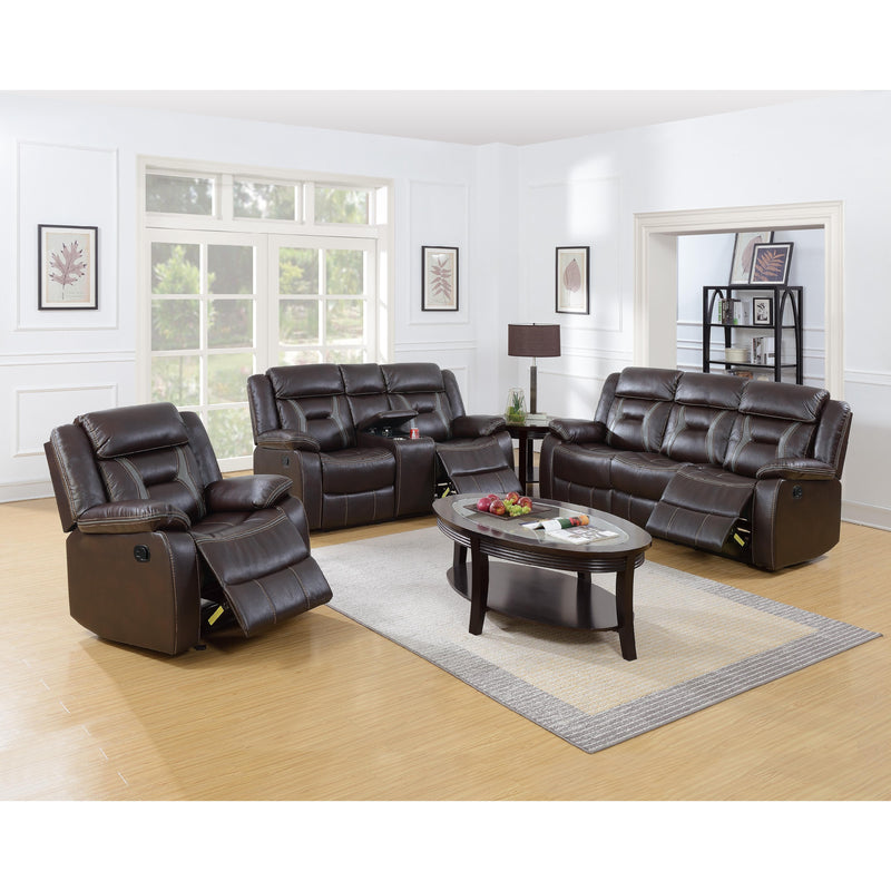 Poundex F6795 Motion Sofa IMAGE 2