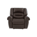 Poundex F6755 Glider Recliner IMAGE 3