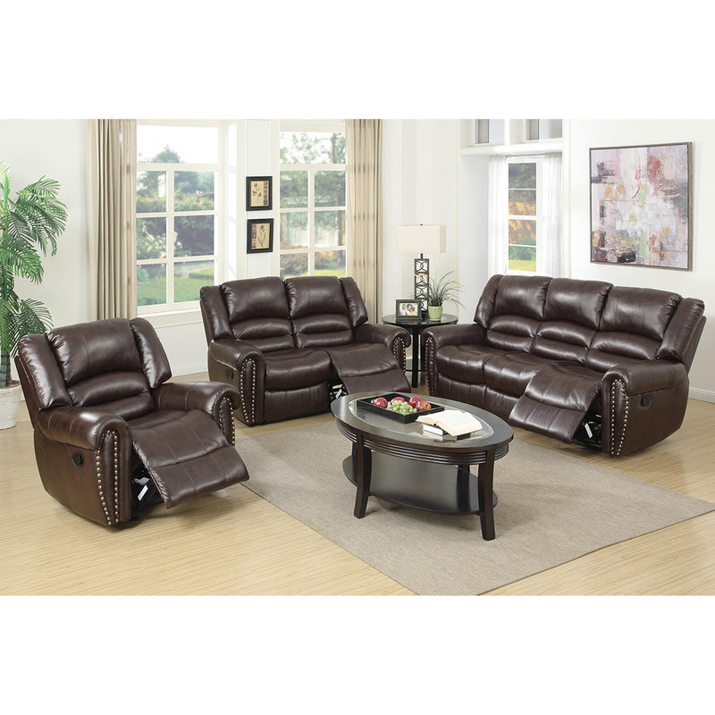 Poundex F6754 Motion Sofa IMAGE 2