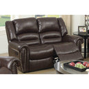 Poundex Reclining Loveseat F6753 IMAGE 1