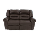 Poundex F6753 Motion Loveseat IMAGE 3