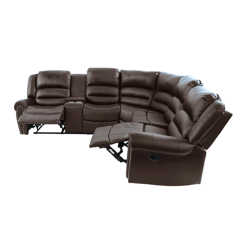 Poundex F6744 Motion Sectional IMAGE 2