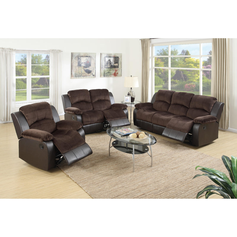 Poundex F6697 Rocker Recliner IMAGE 2