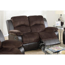 Poundex Reclining Loveseat F6695 IMAGE 1