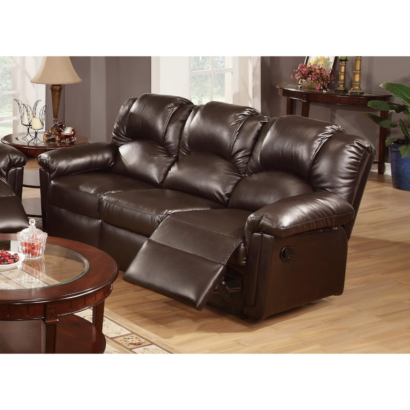 Poundex Reclining Sofa F6675 IMAGE 1