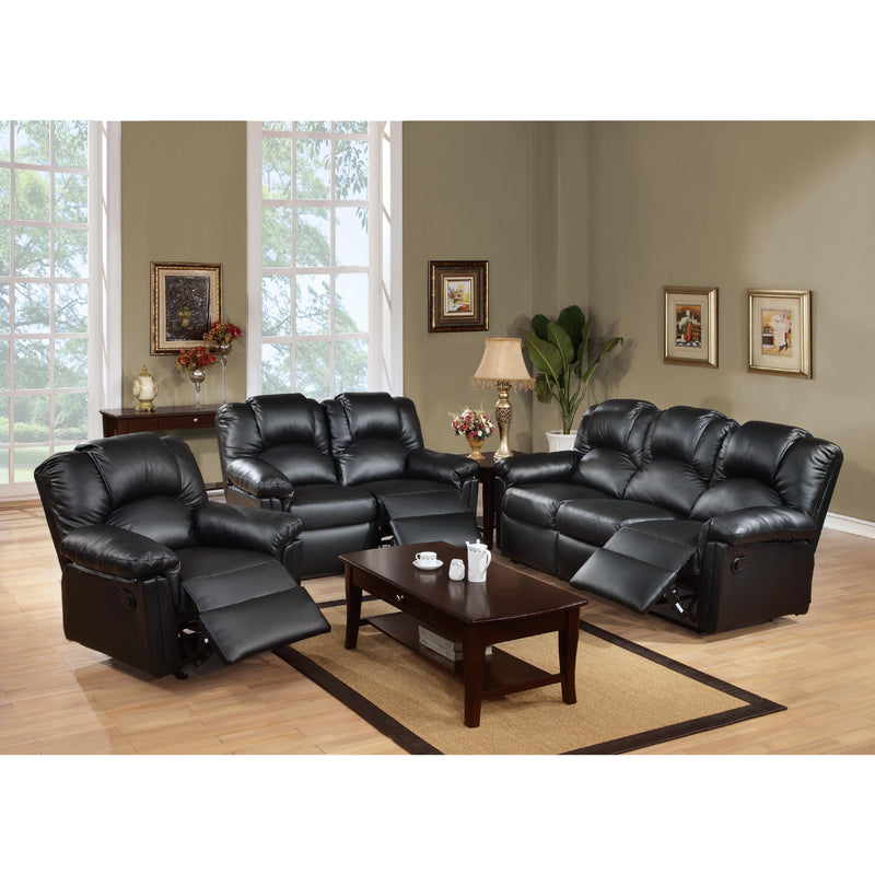 Poundex F6673 Glider Recliner IMAGE 2