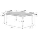 Poundex F2589 Dining Table IMAGE 3