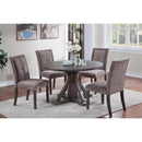 Poundex Round Dining Table F2585 IMAGE 1