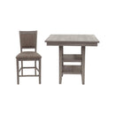 Poundex F2604 5 pc Counter Height Dining Set IMAGE 2