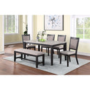 Poundex 6 pc Dinette F2607 IMAGE 1