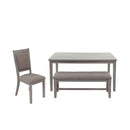 Poundex F2606 6 pc Dining Set IMAGE 2