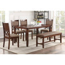 Poundex 6 pc Dinette F2611 IMAGE 1