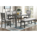 Poundex 6 pc Dinette F2610 IMAGE 1