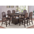 Poundex Counter Height Dining Table F2579 IMAGE 1