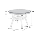 Poundex F2564 Dining Table IMAGE 6