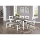 Poundex 6 pc Dinette F2562 IMAGE 1