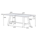 Poundex F2494 Dining Table IMAGE 7