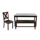 Poundex F2297 6 pc Dining Set IMAGE 2