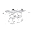 Poundex F2273 Counter Height Table IMAGE 7