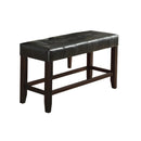 Poundex Counter Height Bench F1755 IMAGE 1
