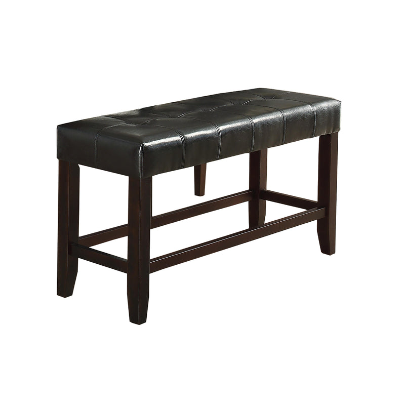 Poundex Counter Height Bench F1755 IMAGE 1