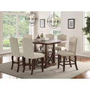 Poundex F1547 Counter Height Chair IMAGE 2