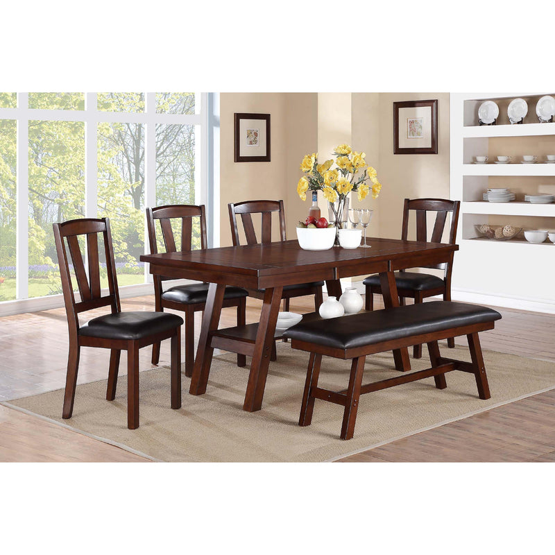 Poundex F1332 Dining Bench IMAGE 2