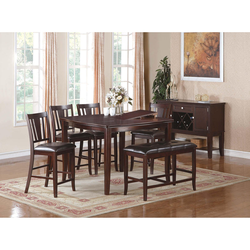 Poundex F1167 Counter Height Chair IMAGE 2