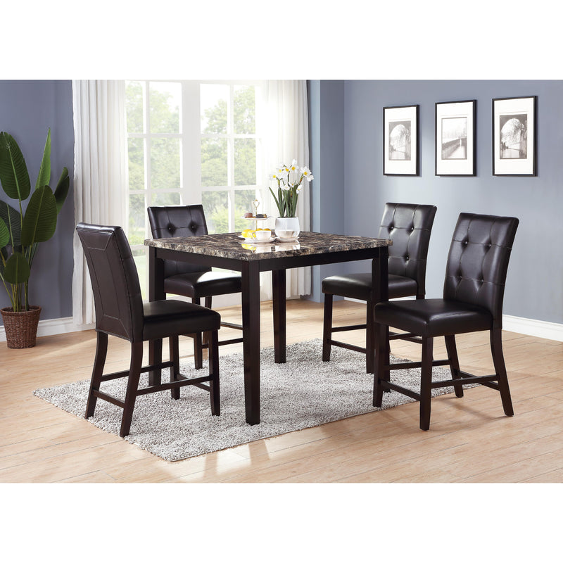Poundex F1144 Counter Height Chair IMAGE 2