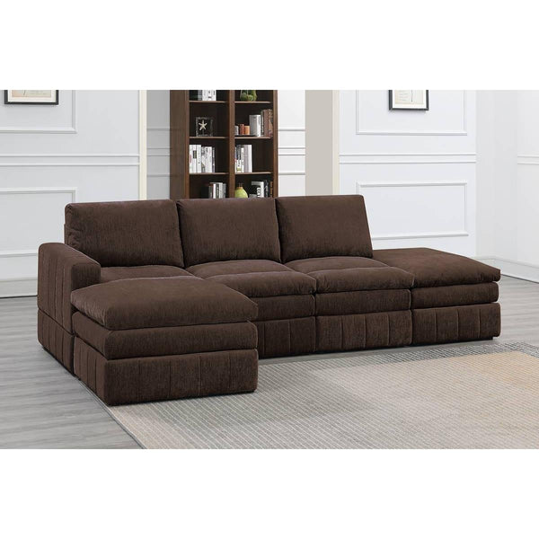 Poundex 5 pc Sectional 480 IMAGE 1