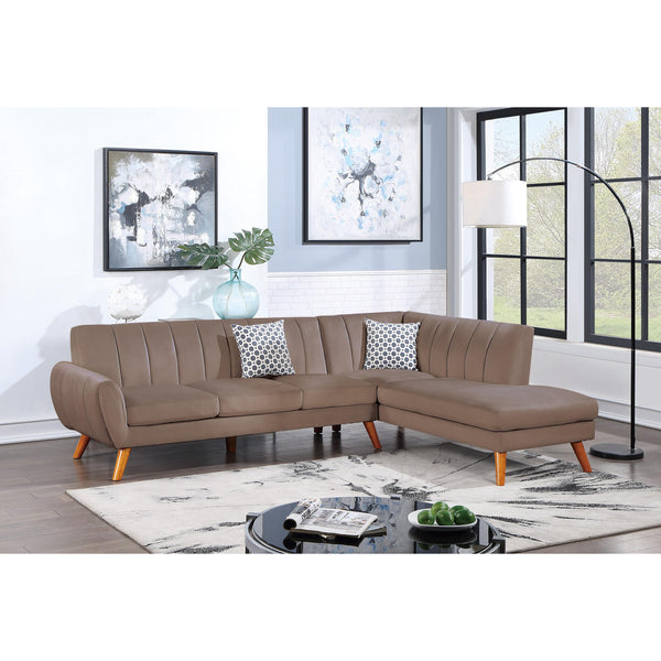 Poundex 2 pc Sectional F8868 IMAGE 1