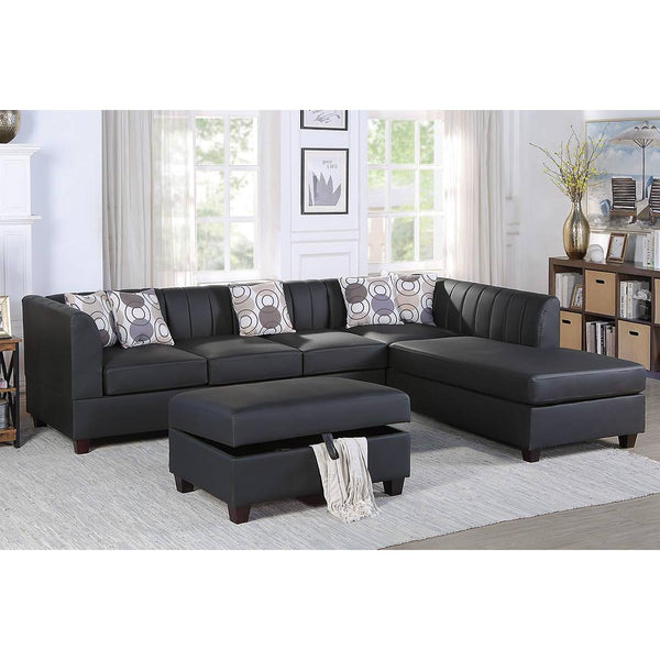 Poundex 3 pc Sectional F8827 IMAGE 1