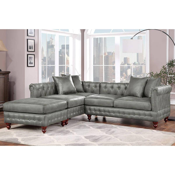 Poundex 3 pc Sectional 492 IMAGE 1
