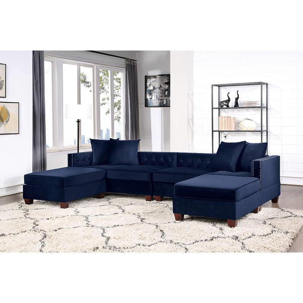 Poundex 4 pc Sectional 485 IMAGE 1